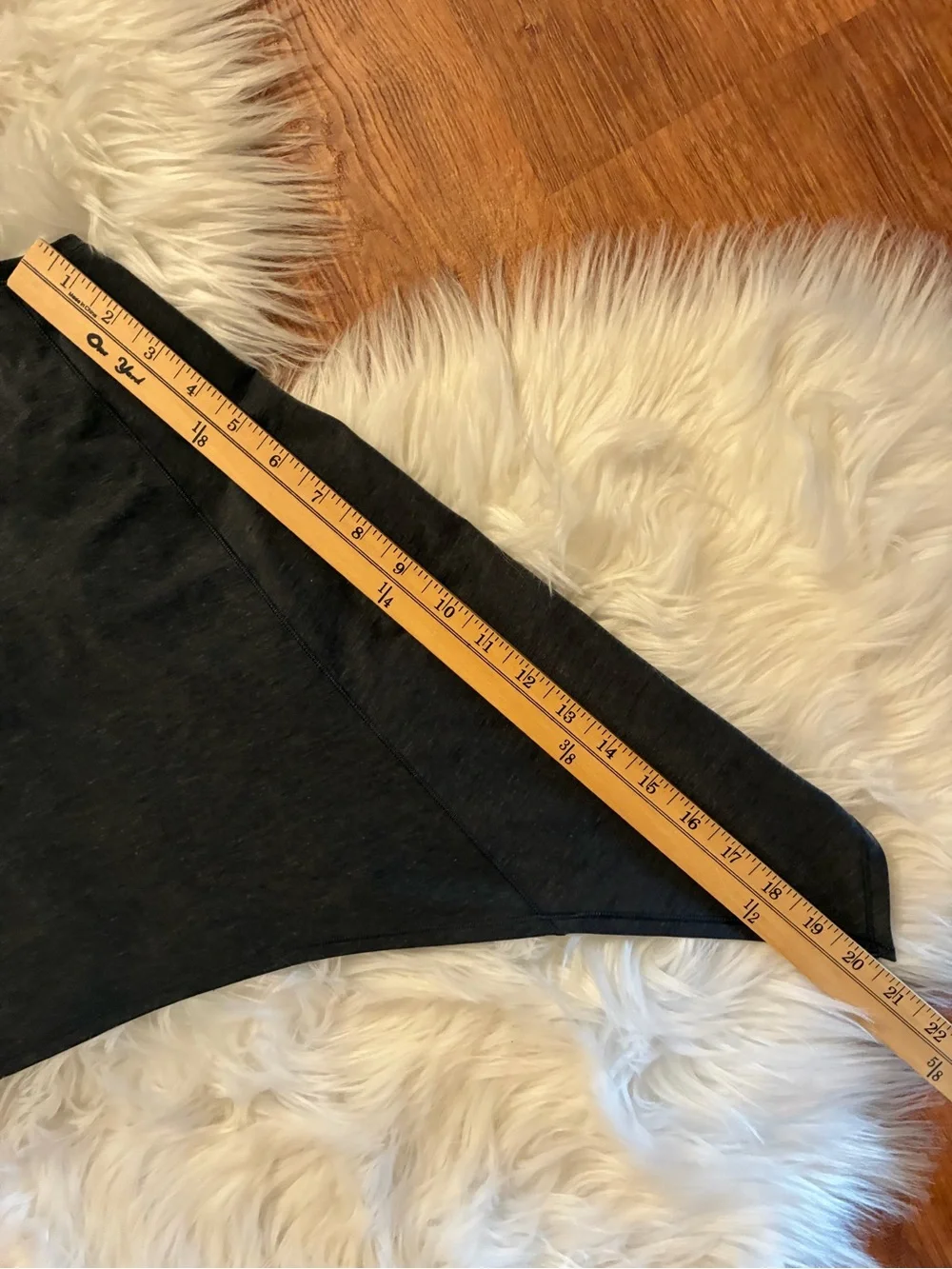 Lululemon Watch Me Flip Tank Heathered Black Gray Sz 8 Style #W1ASFS Layering
